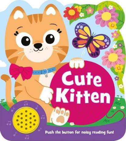 Shaped Sounds Book - Cute Kitten