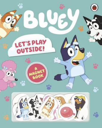 Bluey Let's Play Outside Magnet Book