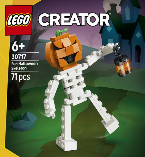 30717 - Fun Halloween Skeleton Polybag
