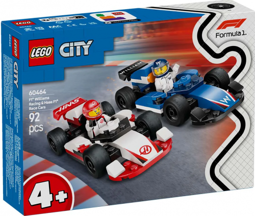 60464 - F1 Williams Racing & Haas F1 Race Cars
