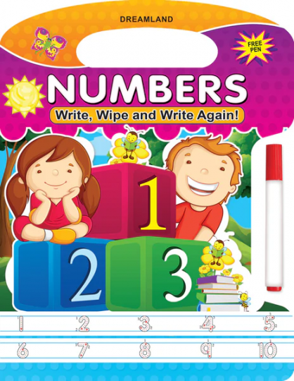 Numbers Wipe & Write (D6593)