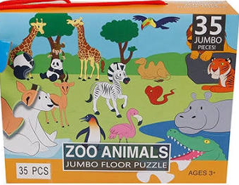 35pc - Zoo Animals (0382)