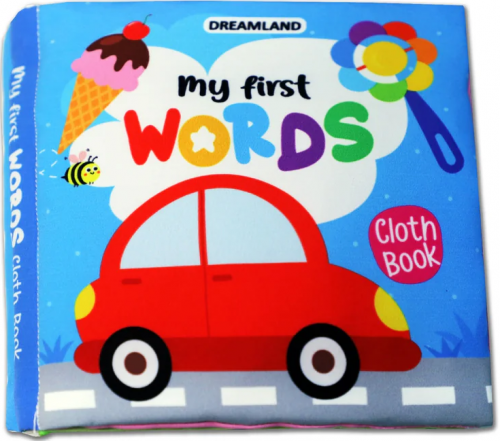 My First Words Cloth Book (D7331)