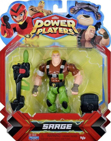 Power Players Basic Figure - Sarge Charge