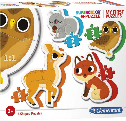 (2-5pc) x 4 - Forest Animals