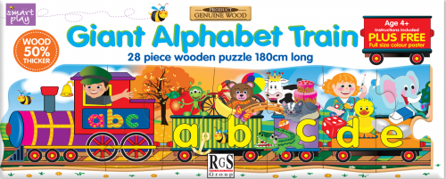 28pc - Alphabet Train English