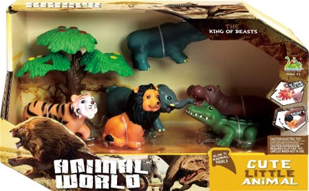 6pc Wild Animal Playset (9893)