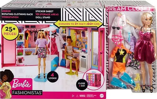Barbie Dream Closet Close & Go