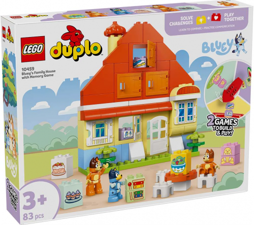 10459 - Bluey's Family House with Memory Game