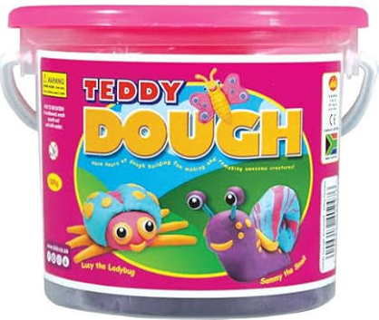 Teddy Dough 500g - Ladybug & Snail