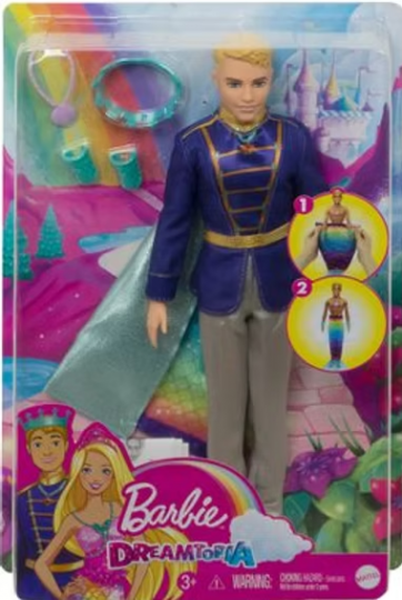 Ken Dreamtopia 2-in-1 Transformation Doll