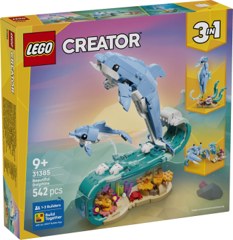 31385 - Sea Animals Beautiful Dolphins (3-in-1)