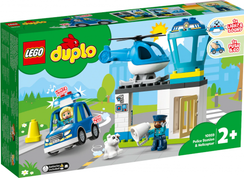 10959 - Rescue Police Station & Helicopter