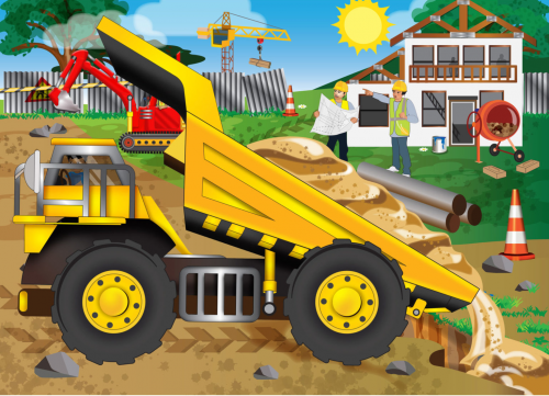 24pc - Dump Truck