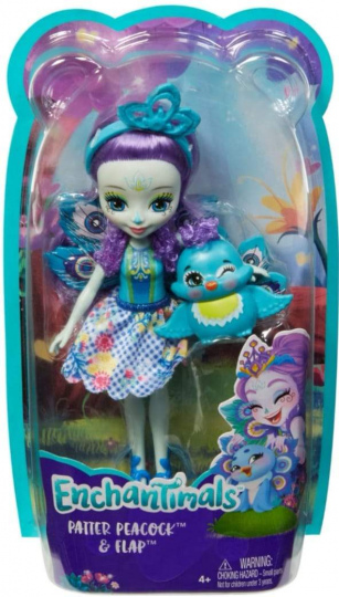 Enchantimals - Patter Peacock & Flap