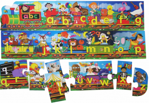 28pc - Alfabet Trein Afrikaans