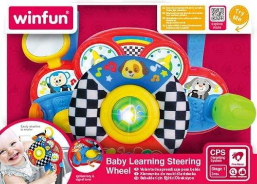 Baby Learning Steering Wheel