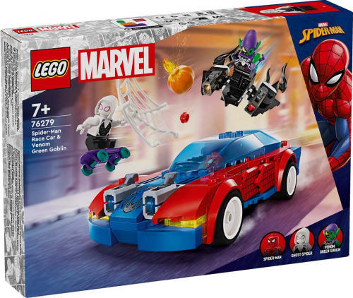 76279 - Spider-Man Race Car & Venom Green Goblin