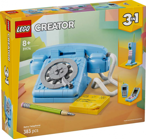 31174 - Retro Telephone (3-in-1)